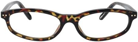 TIJN Olisa Blue Light Blocking Glasses for Women Men,Oval Glasses Frame Bluelight Glasses for Gaming/Computer/Screen