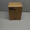 Kingsyard Metal Bird Feeder for Outdoor Hanging, Wild Bird Feeders with Circular Perch, Easy to Clean & Refill, 4 lbs Large Seed Capacity, Green