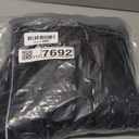 Fragralley Dog Coat Large, Waterproof Dog Jacket with Warm Fleece Lining, Adjustable Reflective Dogs Winter Coat, Turtleneck Pet Coats for Cold Weather (Black XXL)