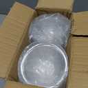 Lullaby 50Pack 9oz Clear Plastic Cups with Dome Lids, Dessert Cups with Lids, Disposable Parfait Cups, Party Cups Cupcake for Parties and Daily Use