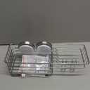 LEVERLOC Shower Caddy Suction Cup, Organizer with Hooks & Soap holder for Inside Shower, Removable Bathroom Shelf