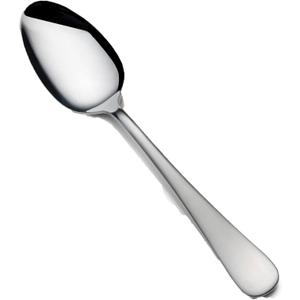 Gourmet Basics by Mikasa 5199212 Satin Symmetry Stainless Steel Teaspoon, Set of 10
