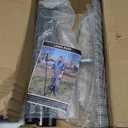 Rake, 17 Tines with 49 Inch Handle, 17 Inch Wide Heavy Duty Garden Thatch Leaf Rake for Raking Leaf Loosening Soil Gathering Mulch Leveling Rocks, Rustproof Metal Bow Rakes for Leaves Grass