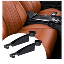 2 Pieces Seat Filler Holder Easy Installation Stop Things from Dropping Accessories Interior Seat Storage Box, Black