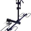 Swagman Bicycle Carrier TRAVELER XC2 RV Approved Hitch Mount Bike Rack , Black