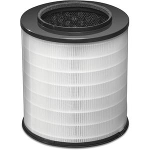 Clorox Medium Room Air Purifier True HEPA Replacement Filter, 1,000 Sq. Ft. Capacity, Removes 99.97% of Allergens up to 0.1 Micron, Compatible with 11030 & 11031, 1 Count (12030)