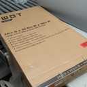 WDT 2-Tier Utility Cart with Wheels, Metal Cart with 1000LBS Capacity, NSF Heavy Duty Rolling Cart, Commercial Grade Serving Tool Storage Carts for Warehouse Garage Kitchen, 24"D x 45"W x 39"H, Black