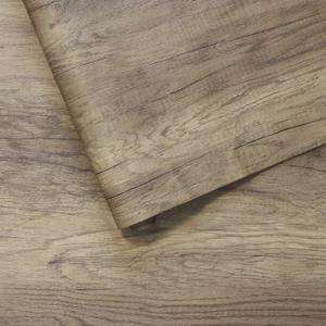 BOMENG 31.5x197in Extra Wide Dark Brown Wood Grain Contact Paper Peel and Stick Wallpaper Self Adhesive Matte Textured Wood Stick Paper Removable Waterproof for Cabinets Shelves Laminate Sheets