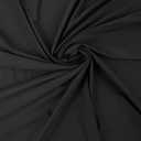 Matte Nylon Spandex Fabric 4 Way Stretch Tricot Milliskin for Sewing Swimsuit Activewear - 60 Inch Wide (Black, 2 Yards)