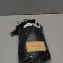 2 Yards 80g Turkey Chandelle Feather Boa for DIY Craft,Party Dancing Dress Up, Halloween Decoration (Black)