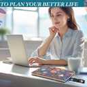 2025 Planner Weekly and Monthly, July.2025 - June.2026, Hardcover Monthly with Tabs for Home School & Office, A5(6.5" x 8.5"), Strong Twin-Wire