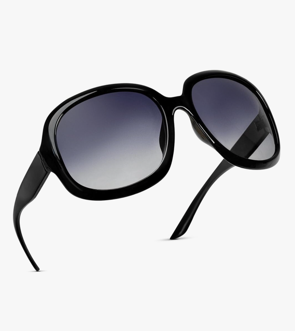 miyya Bug Eye Oversized Polarized Sunglasses Womens, Trendy Retro Sun Glasses for Women 2025, Oversized UV Protection Shades