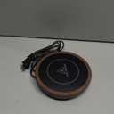 SWEETFULL Coffee Mug Warmer, 36W Electric Cup Warmer for Desk with 3-Temp Settings Advanced Temperature-Controlled Heating Coffee Gifts Accessories for Women Men Milk, Tea, Candle - Wood