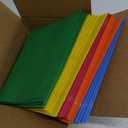 Amazon Basics Twin Pocket File Folders with Fasteners, 25-Pack, Letter, Assorted
