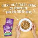 Stella & Chewy's Carnivore Cravings Wet Cat Food Pouches - Premium Salmon & Tuna Recipe - Grain-Free Morsels & Gravy - Perfect for Picky Eaters - Complete Meal or Topper - 2.8oz, 12-Pack