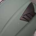 KYPARA Full Face Motorcycle Helmet with Internal Tinted Visor & DOT Approved for Moped ATV Cruiser Scooter (Alpine Matt Green, X-Large)