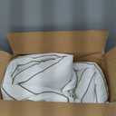 puredown Goose Feathers and Down Pillow for Sleeping Hotel Collection Bed Pillows, Gusseted, King, Set of 2 (Gusseted Style 1)