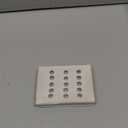 Soap Dish with Self Drain, Bar Soap Holder for Bathroom and Kitchen Sink, Rectangular Soap Dishes for Shower Ceramic Soap Saver, Japanese Soap Tray, White