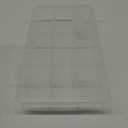 Hlotmeky Plastic Organizer Box with Dividers - Bead Organizer, 15 Large Grids, Clear Snack Box Container