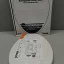 KOHLER K-4774-0 Brevia Elongated White Toilet Seat with Quick-Release Hinges And Quick-Attach Hardware For Easy Clean, White