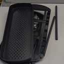 Multi-Purpose Pull-Out Storage Organizers, Under Sink/Cabinet Organizers and Storage for Bathroom & Kitchen, Black, 12.8 Inches.