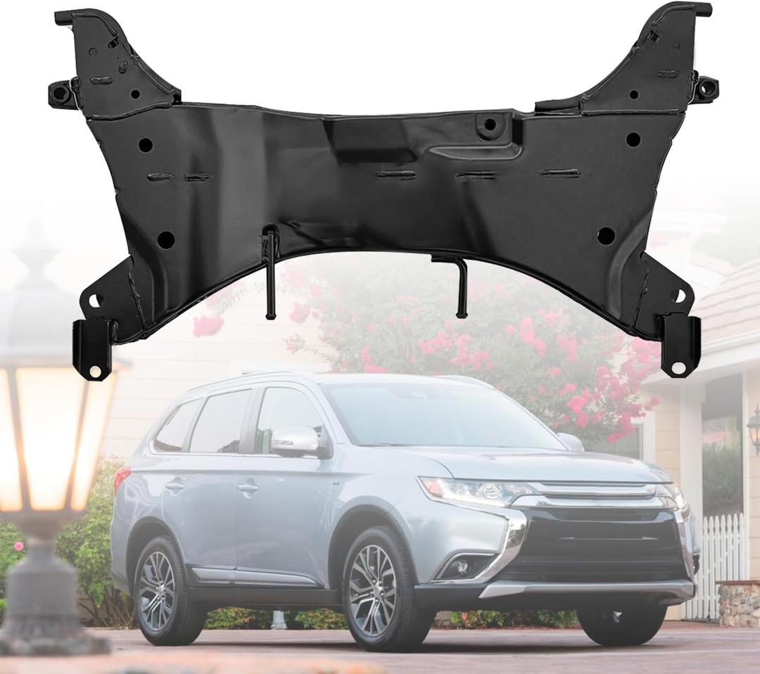 MR961222 Front Subframe Crossmember Compatible With Mitsubishi Outlander AWD 4WD LS XLS Sport Utility 4-Door 2.4L L4 2003 2004 2005 2006