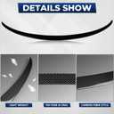 Spoiler Fit for Tesla Model Y Juniper 2025-2026 Spoiler | Carbon Fiber OEM-Style Rear Wing | Easy Drill-Free Installation | Standard & Performance Models