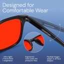 livho Gaming Blue Light Blocking Glasses for Better Sleep, Premium Night Driving, Computer Blockers for Man & Woman