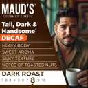 Maud's Decaf Dark Roast Coffee Pods, 100 ct, Decaffeinated Single Serve Pods – 100% Arabica, Compatible with Keurig K Cups Maker