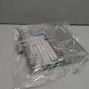 Grill Basket - Grill Baskets for Outdoor Grill, Stainless Steel Large Grilling Basket w Removable Handle, Portable Fish Grilling Rack for Grill Ideal Meat Fish Vegetables Grilling Accessories