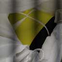 WARSUN 15FT Gaga Ball Pit Inflatable with Powerful Blower, Portable Gagaball Court for Indoor Outdoor Family Activities Inflatable Sport Games (Black&yellow)