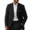 Alton Lane Mercantile Tuxedo Tailored Fit - Premium Quality Tuxedo for Men, Stylish and Elegant Formal Suit for Men (42, Black)