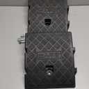 2Pack Curb Ramp Black Color, Portable Lightweight Heavy Duty Plastic Driveway Curb Ramps for Low Cars,Motorcycle Ramp,Curb Ramps (4.33 inch High)