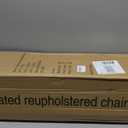 Heated Camping Chair with 20,000 mAh Battery, Loog-Lasting for 500 Mins, Fully Padded Heated Camp Chairs, Heavy Duty Folding Chairs Supports 500 lbs for Winter Camping, Picnics, Tailgating, RV Travel (Black & Beige)