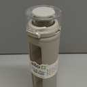 Ello Syndicate 20oz Reusable Glass Water Bottle with One-Touch Leak Proof Flip Lid, Protective Non-Slip Silicone Sleeve, Carry Loop for Coffee, Tea and Water, BPA-free, Dishwasher Safe, Sand