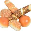 Artificial Bread and Rolls - Fake Bread and Rolls for Display, 6 Pieces