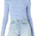 Amazon Essentials Women's Regular-Fit Long-Sleeve Crewneck T-Shirt  S 