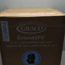 Graco Extend2Fit Convertible Baby Car Seat, Rear and Forward Facing, Adjustable Extension Panel for Extra Legroom, Gotham (2-in-1)