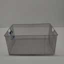 YBM HOME Kitchen Pantry Organizer Wire Basket for Shelves, Cabinets, Pantry, Countertop, Mesh Open Storage Bin Metal Basket for Organizing Food Supplies, 14.5x9.25x7