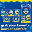 Kraft SpongeBob SquarePants Mac and Cheese, 4 Cups, for Easy Dinner or Dinner Sides, Original Flavor, No Artificial Flavors, Preservatives or Dyes, 1.9 oz (EXP 05/26/26)