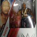 Mattel WWE Elite Action Figure & Accessories, Series #115 6-inch Collectible The Rock with 25 Articulation Points & Swappable Hands