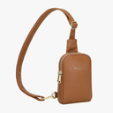 INICAT Travel Small Sling Bag Leather Crossbody Bags for Women Fanny Packs Cross Body Bag for Woman Cross Body Purses