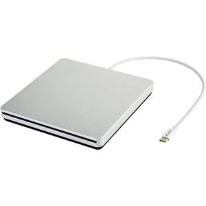 VikTck USB-C Superdrive External DVD/ CD Reader and DVD/ CD Burner for Apple-MacBook Air/ Pro/ iMac/ Mini/ MacBook Pro/ ASUS/ ASUS/ DELL Latitude with USB-C Port Plug and Play(Silver)