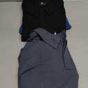 ZITY 3 Pack Mens Polo Shirt Short Sleeve Sports Performance Business Casual Golf Shirts for Men Collared Tactical T-Shirts Size XL