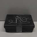 mysoft Women's Strappy Low Chunky Block Heel Sandals Open Toe Dress Shoes (7)