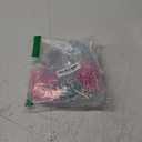 4 prs Tinsel Pom Pom Headband Fluffy Ball Hair Loop Blue Feathers Headwear for Costume Cosplay Party School Festivals Assorted Colors