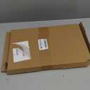 Seorsok Compatible with MacBook Air 13 Inch Case 2022-2018 Release A1932 A2179 M1 A2337 Touch ID,Elegant Leather Plastic Hard Shell Case with Keyboard Cover,Beige Woven Fabric No Logo Cutout Design