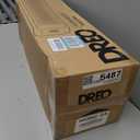 DREO Space Heater Indoor, 25" 11.5ft/s Fast Portable Room Heater with Remote and Thermostat, 3 Modes, Overheating & Tip-Over Protection, Electric Heaters for Indoor Use Large Room, Bedroom, Gold