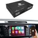 Wireless CarPlay Adapter for Toyota | Compatible with Tacoma, Tundra, Highlander, RAV4, 4Runner (2014-2019) | Supports Navigation, Music Playback, Mirroring, Camera & Original Car Functions