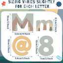 Ireer 216 Pcs Moving Mountains Bulletin Board Letters for Classroom 4" Letters Combo Pack Set Alphabet Numbers Symbols for Bulletin Board Cutouts for Classroom Playroom Bedroom Party Decorations